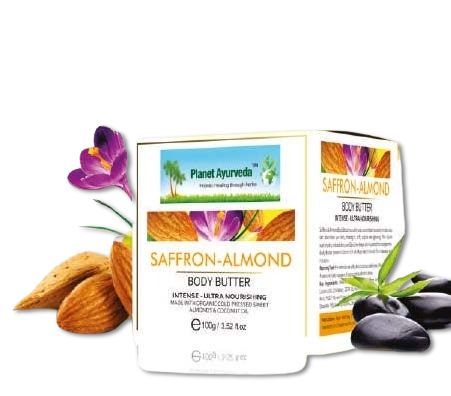 Saffron Almond Body Butter